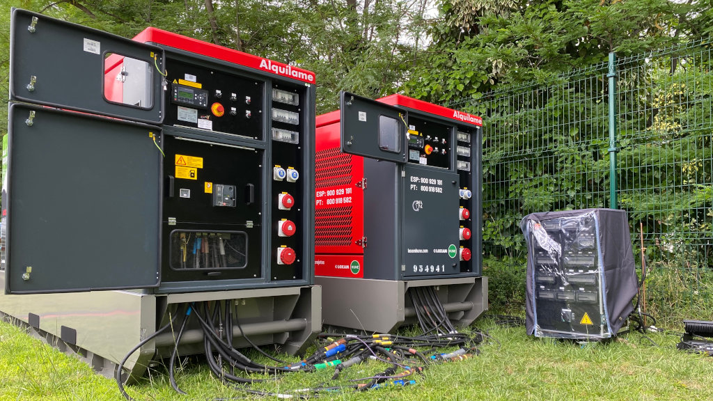 la importancia del alquiler de maquinaria para el montaje de festivales