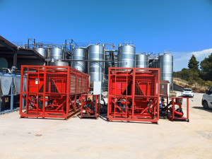 sistema de refrigeración industrial en bodega