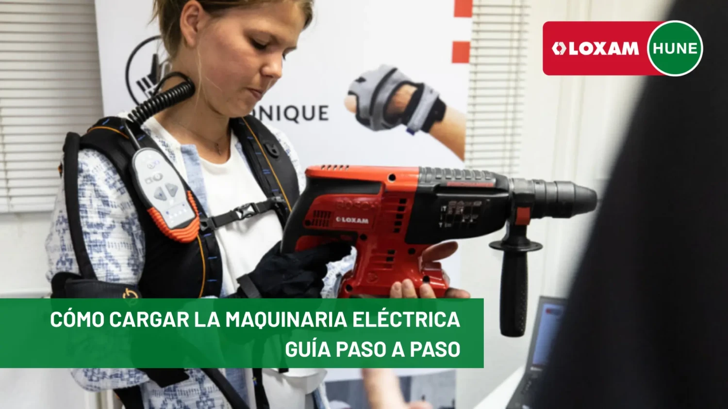 Como Cargar La Maquinaria Eléctrica Guía paso a paso