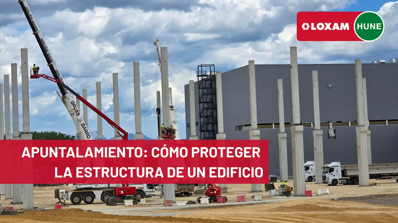 Apuntalamiento cómo proteger la estructura de un edificio