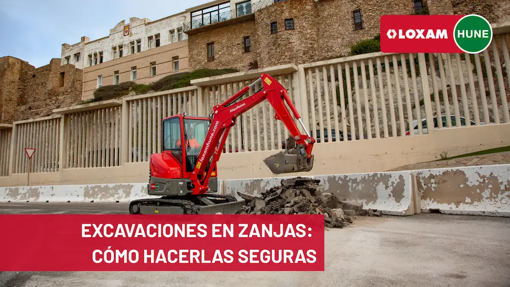 Excavaciones en zanjas cómo hacerlas seguras
